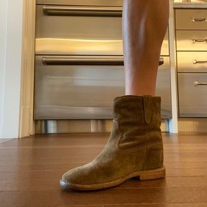 Isabel Marant Crisi Suede Ankle Boots